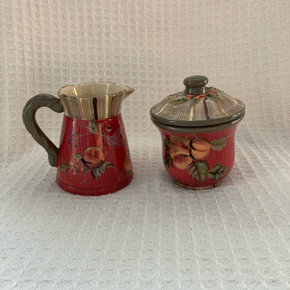 Tracy Porter Other - Tracy Porter Octavia Hill Collection Covered Sugar Bowl & Creamer